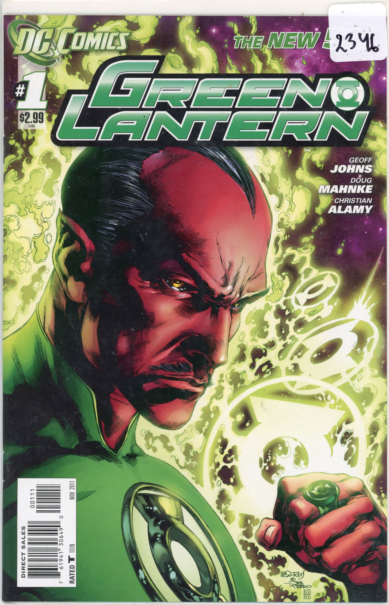 2011 DC Green Lantern Issue 1 (1 of 1)