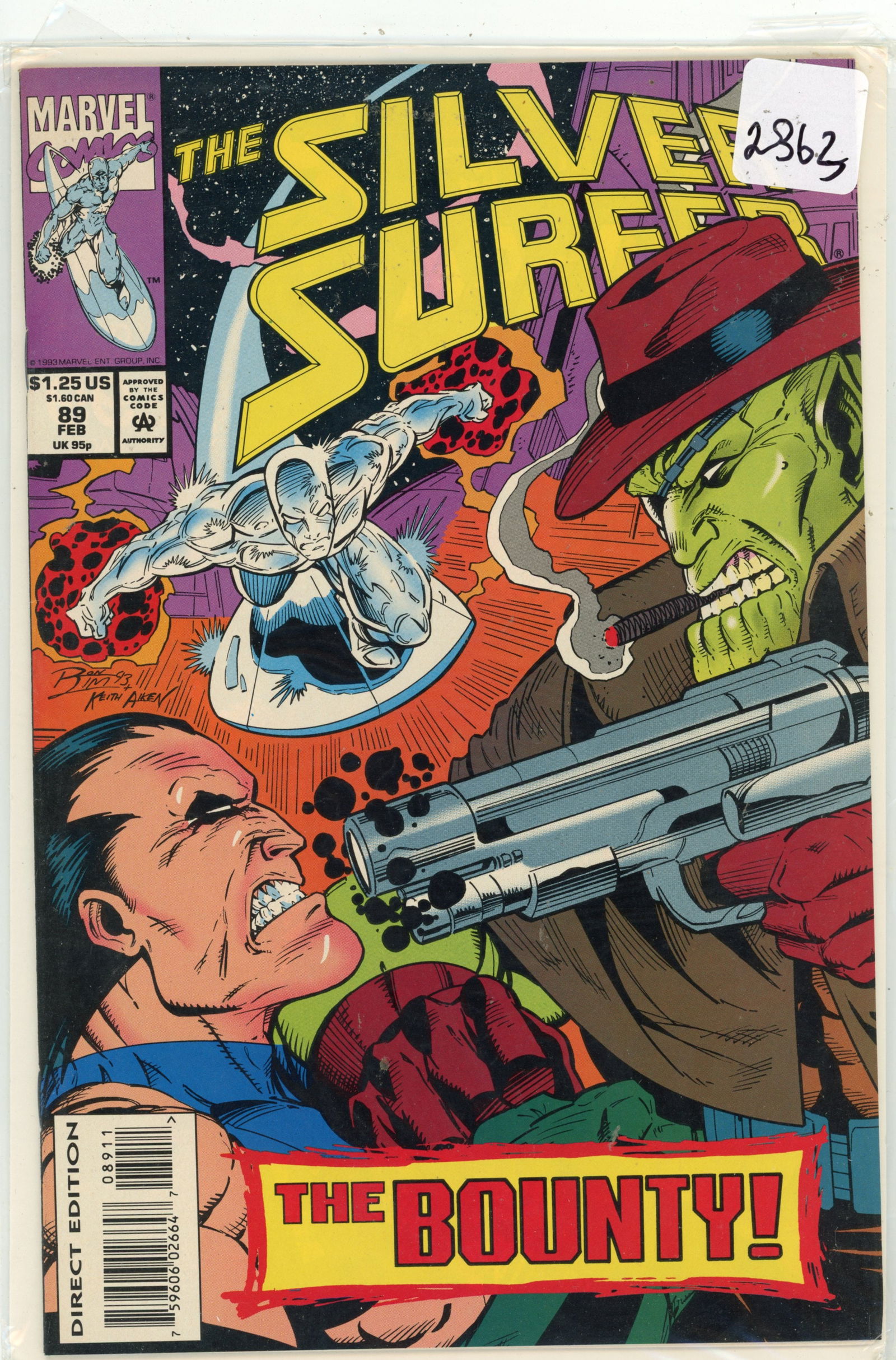 1993 Marvel Silver Surfer Issue 89 (1 of 1)