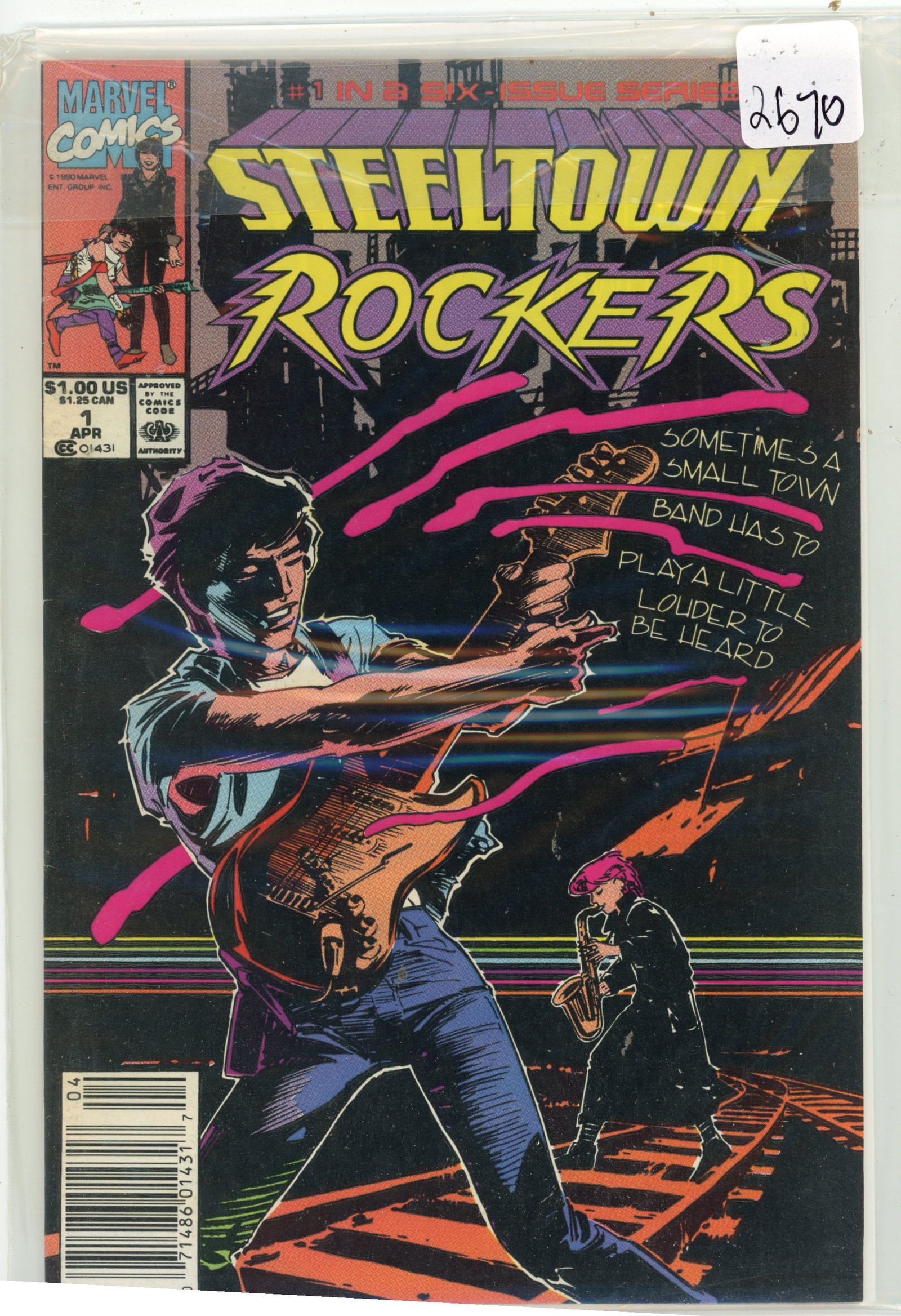 1990 Marvel Rockers Issue 1 (1 of 1)