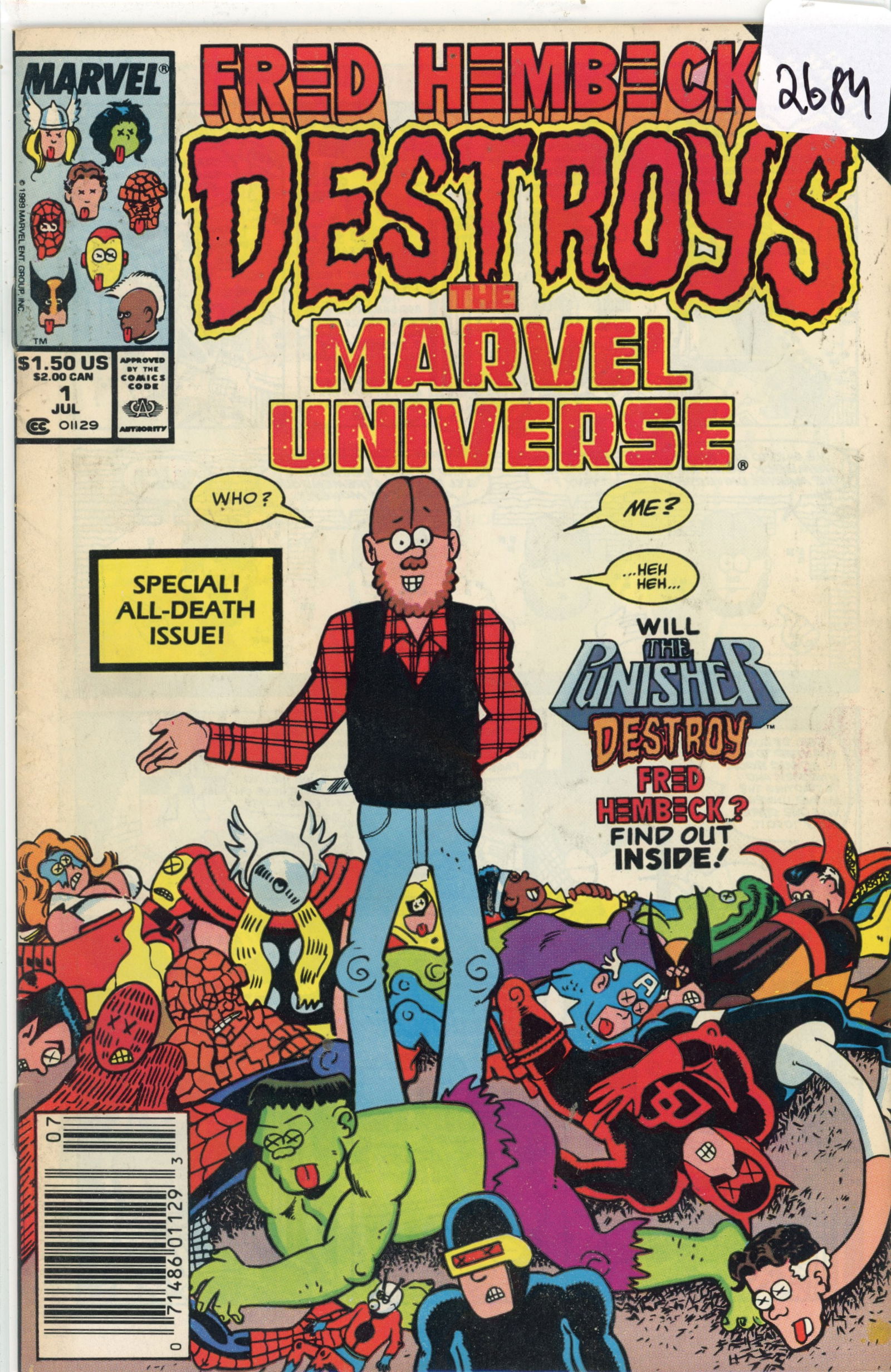 1989 Marvel Universe Issue 1 (1 of 1)