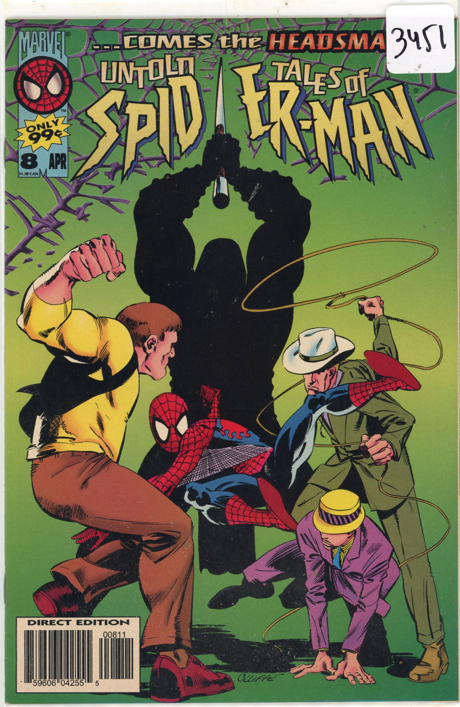 1996 Marvel Spider-Man Issue 8 (1 of 1)