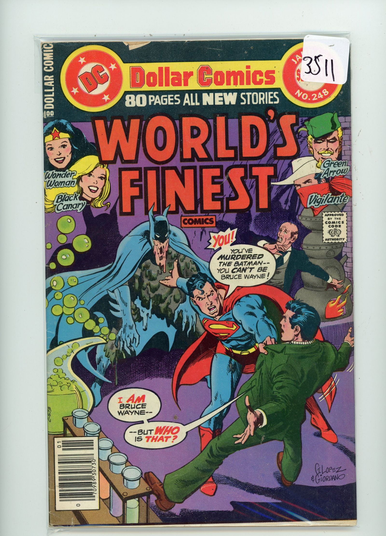 1979 DC Worlds Finsest Issue 248 (1 of 1)