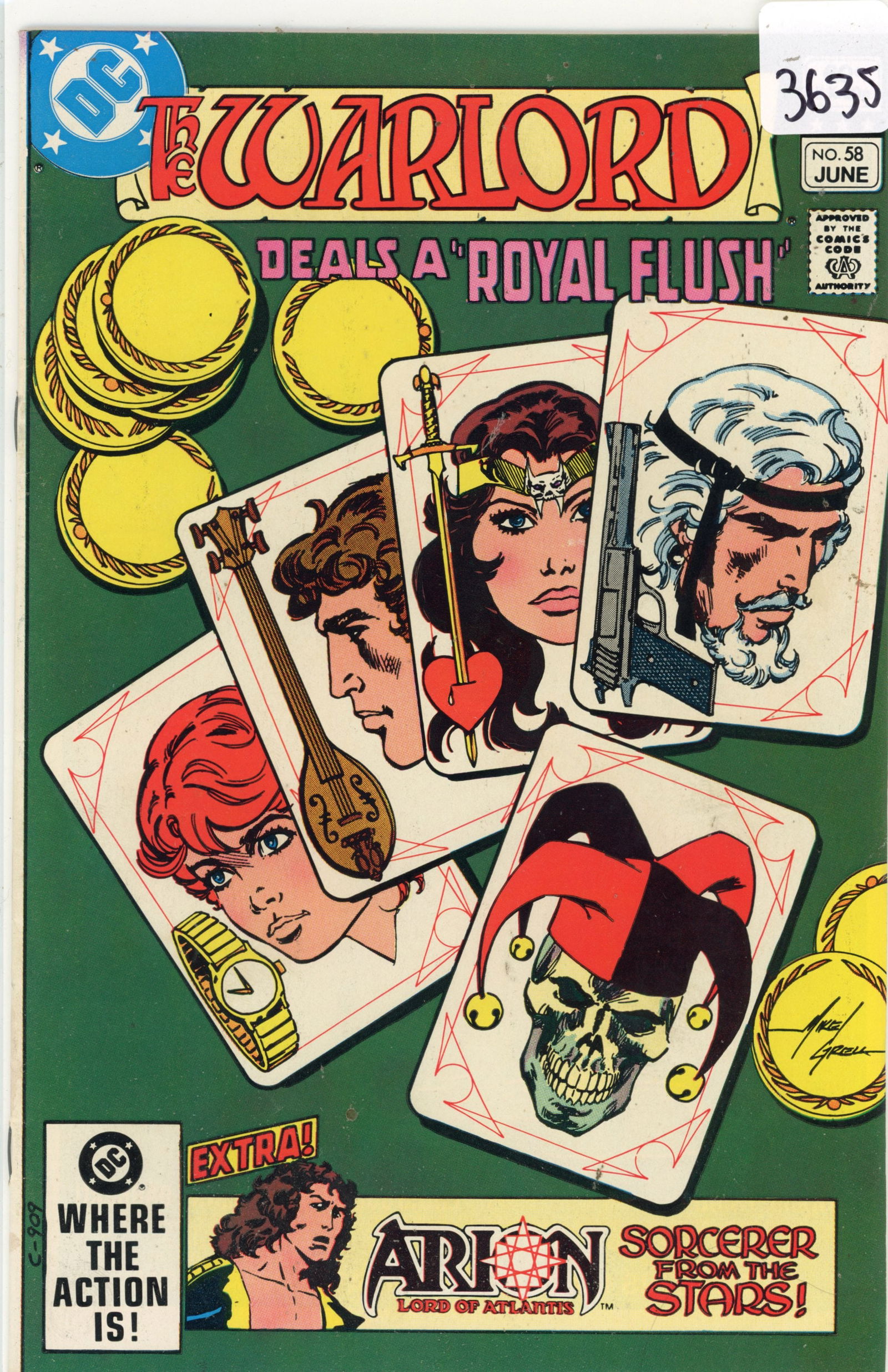 1980 DC Warlord Issue 58 (1 of 1)