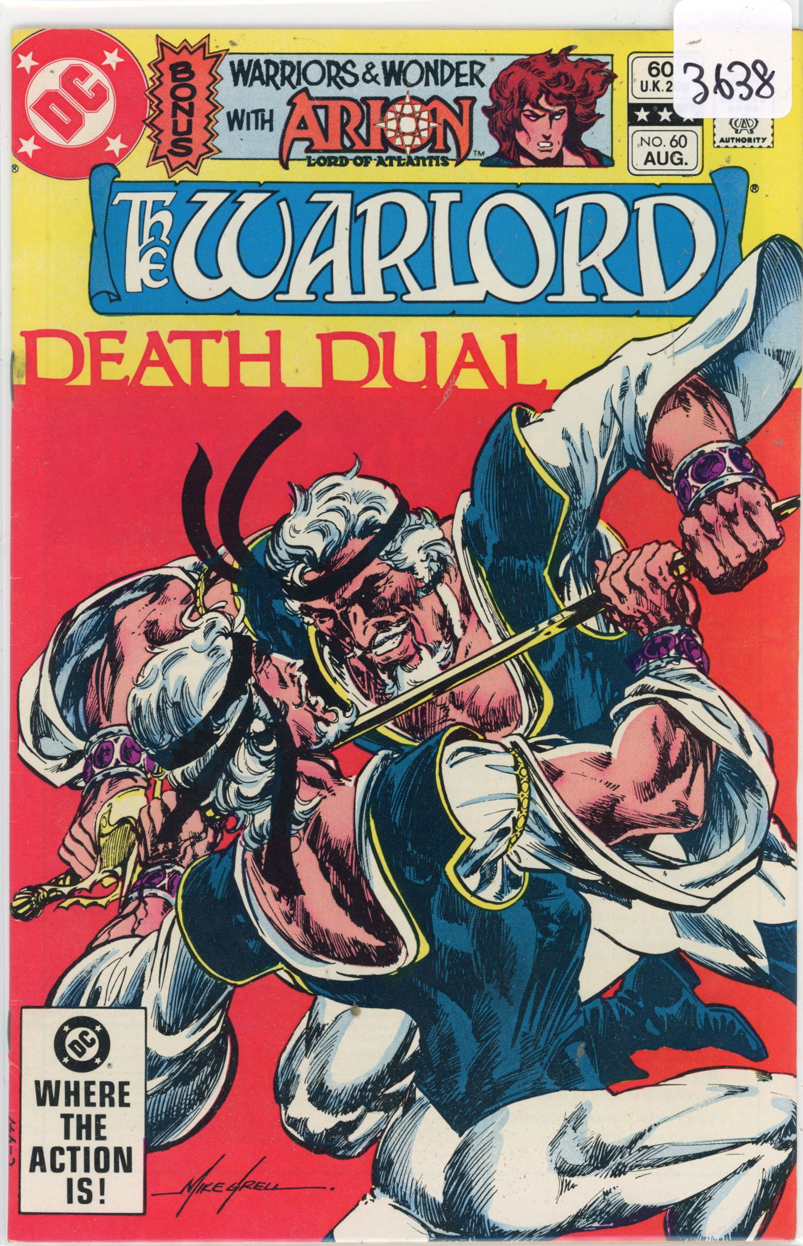 1981 DC Warlord Issue 60 (1 of 1)