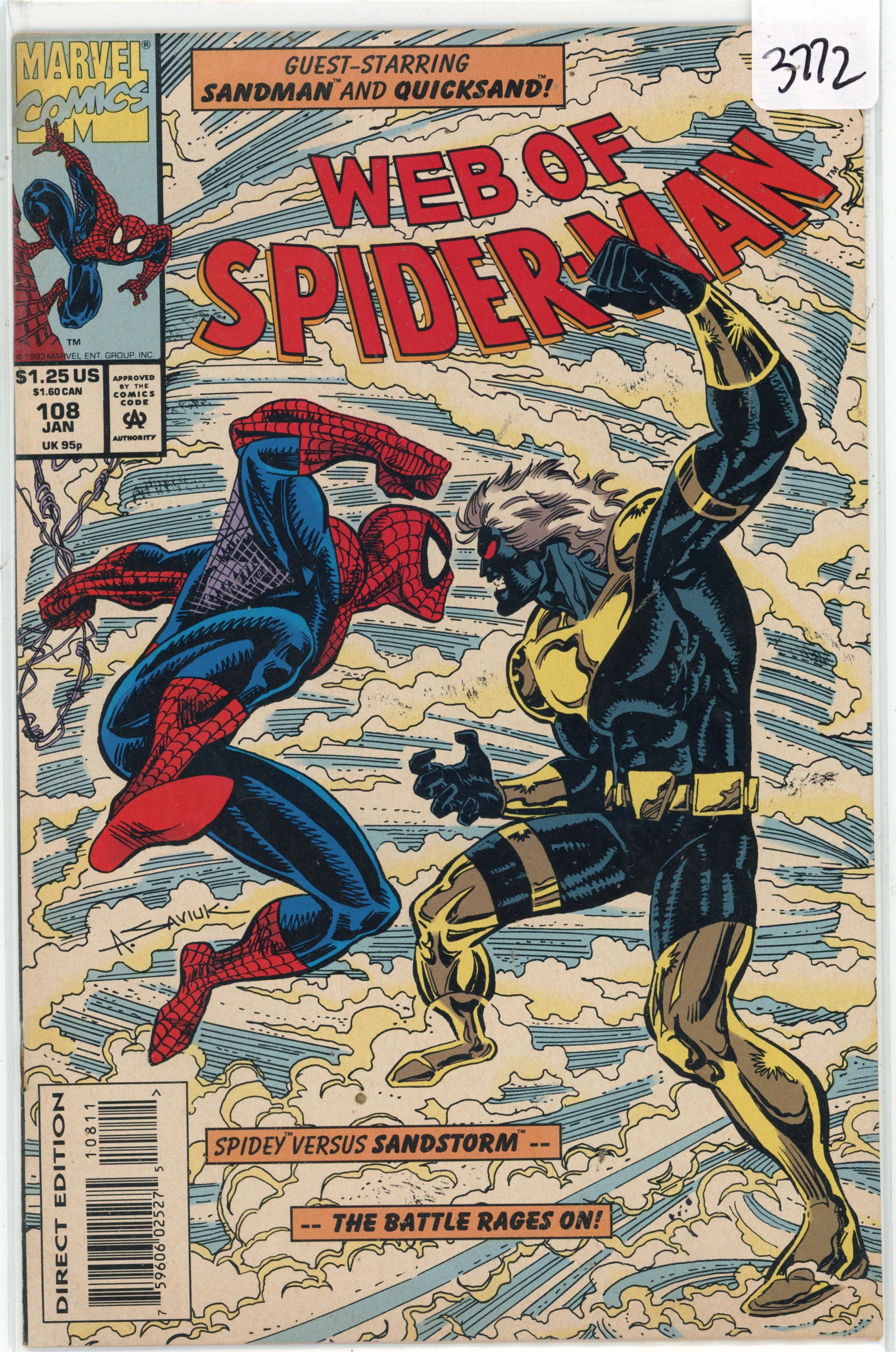 1993 Marvel Spider-Man Issue 108 (1 of 1)