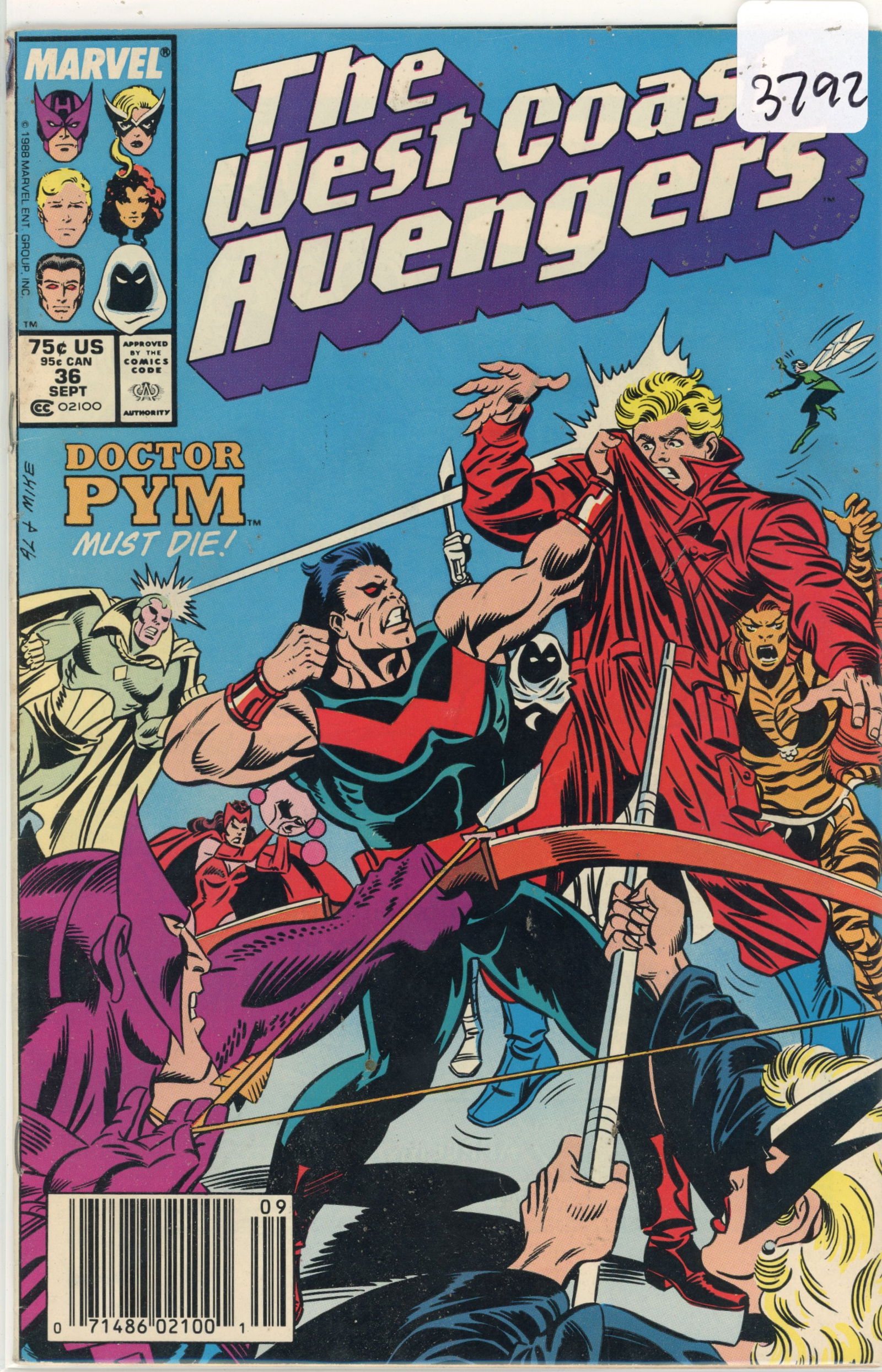 1988 Marvel Avengers Issue 36 (1 of 1)