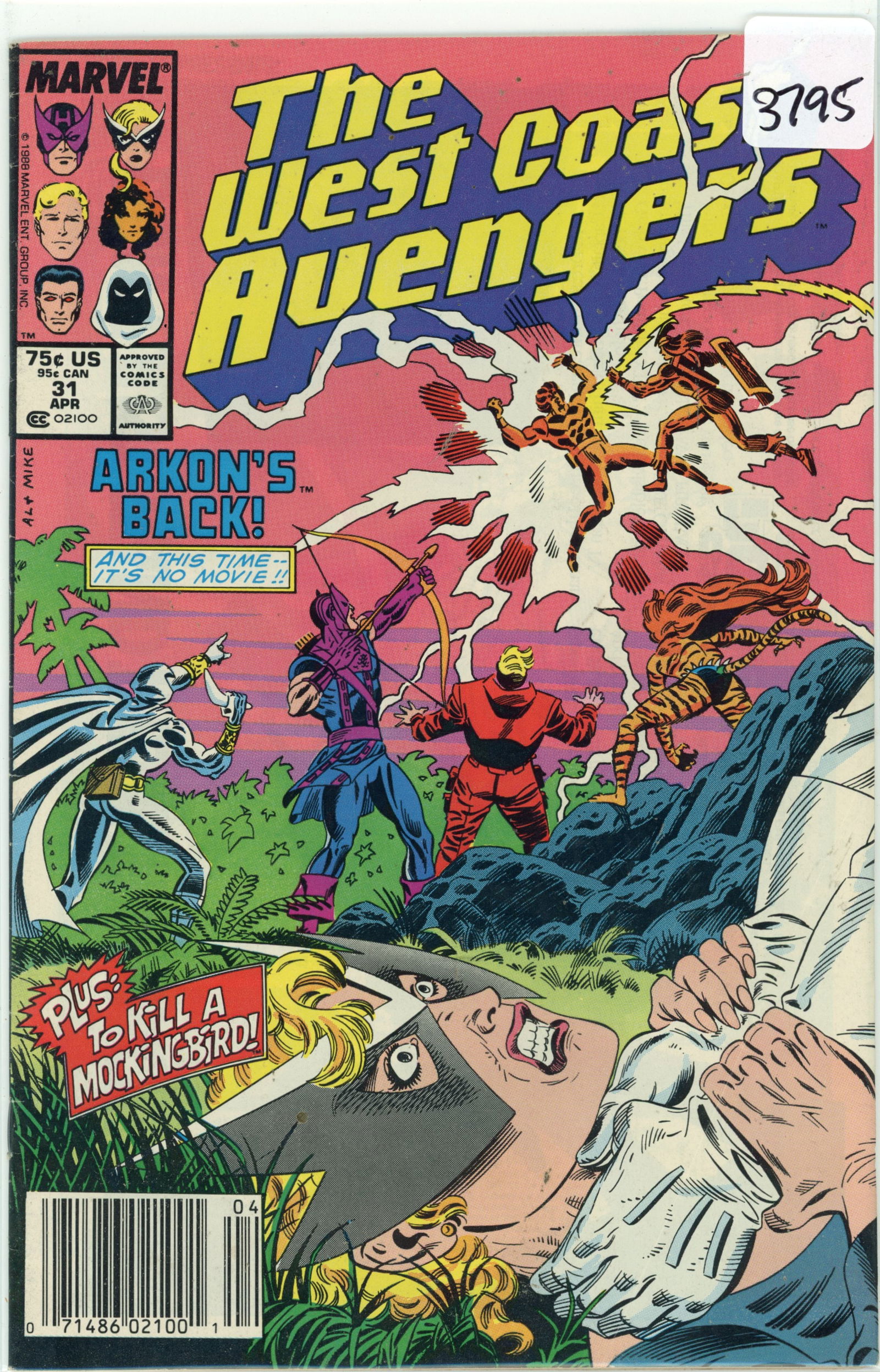 1988 Marvel Avengers Issue 31 (1 of 1)