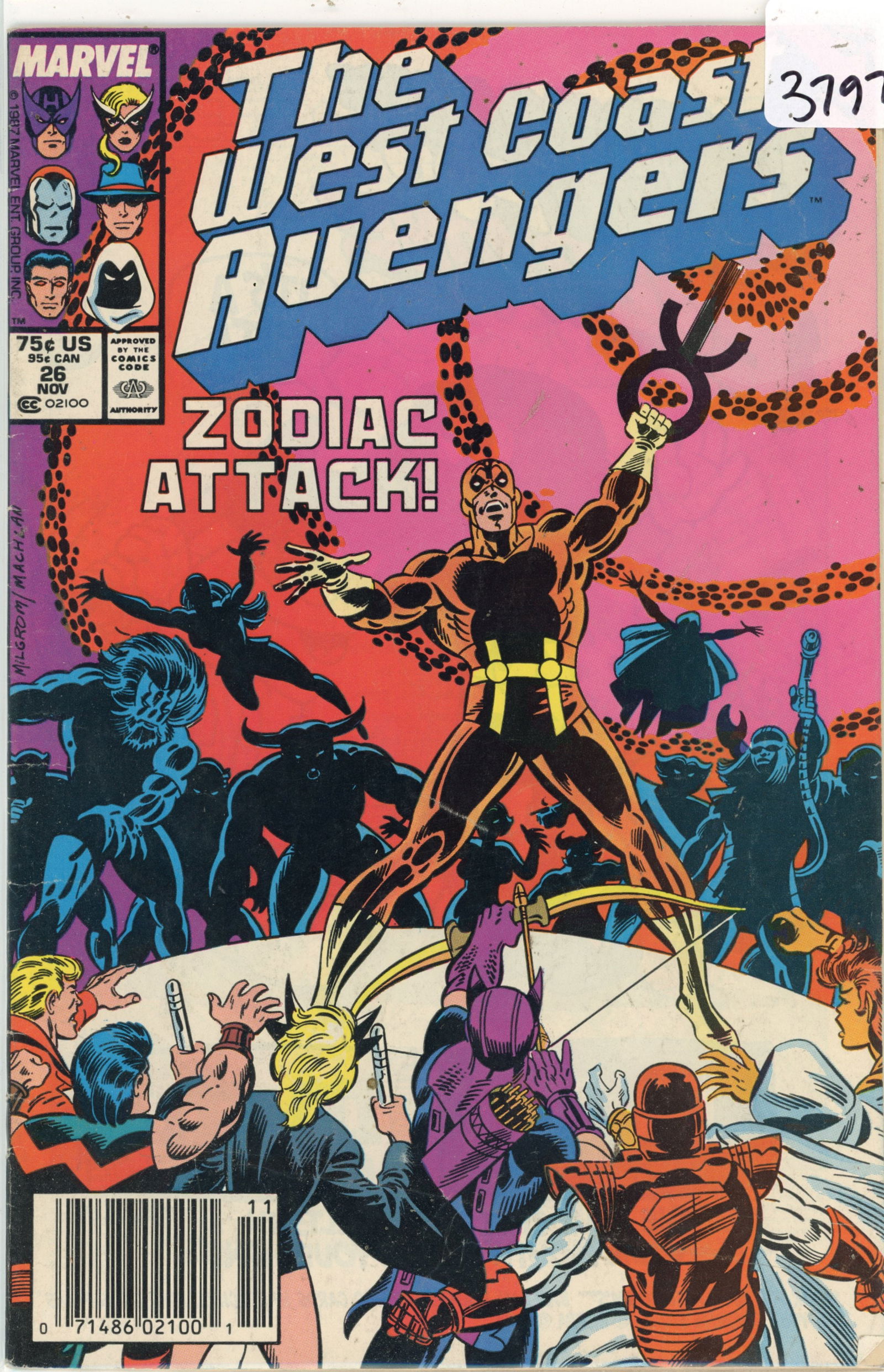 1987 Marvel Avengers Issue 26 (1 of 1)