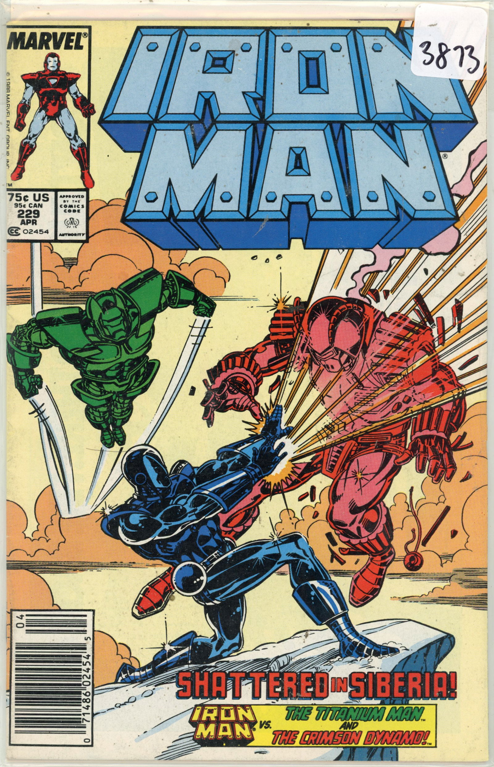 1988 Marvel Iron Man Issue 229 (1 of 1)
