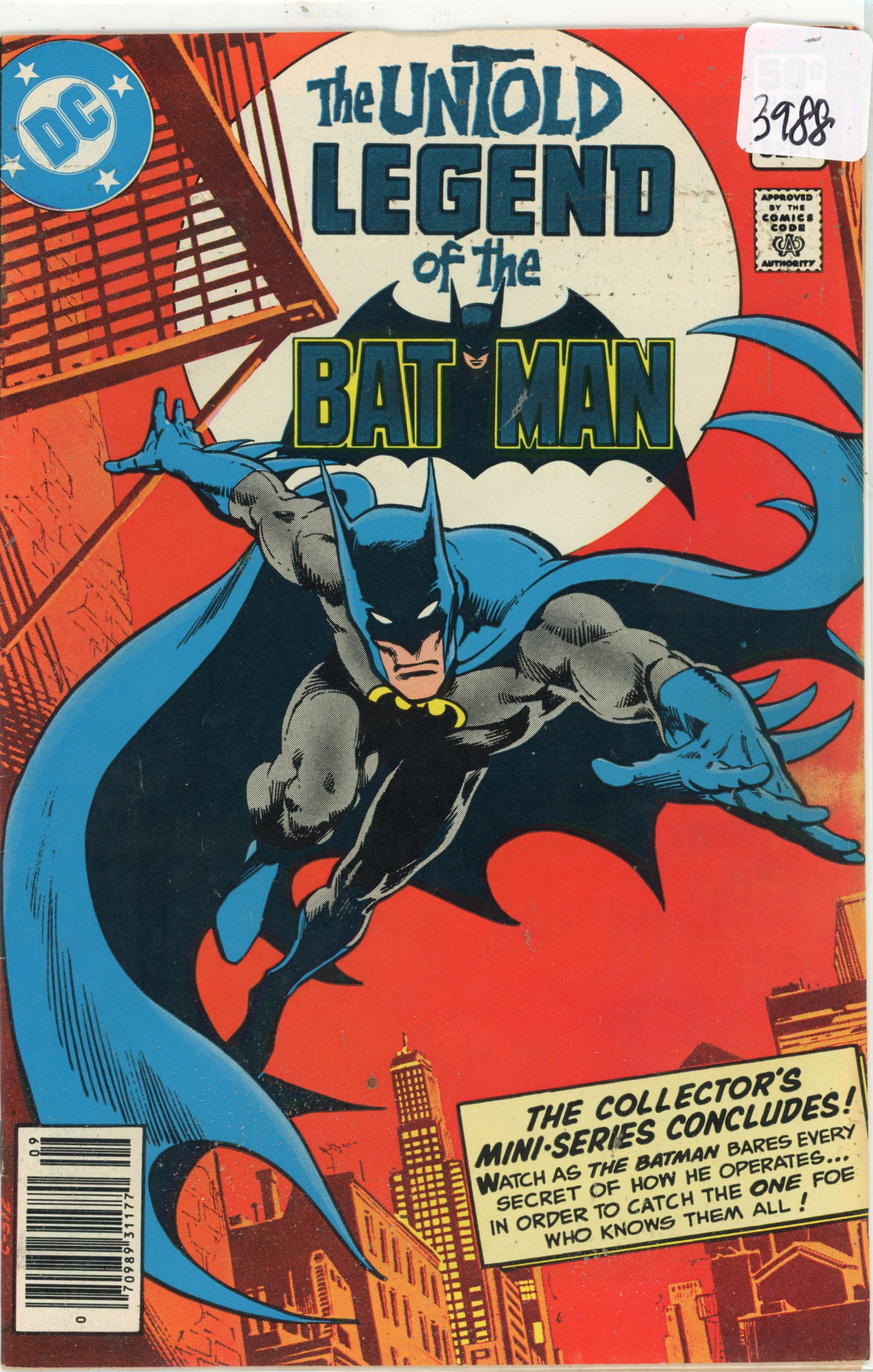 1980 DC Batman Issue 3 (1 of 1)