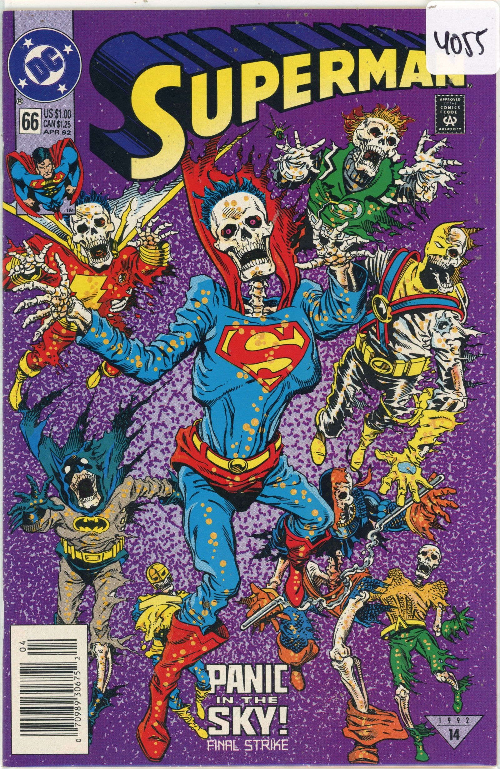 1992 DC Superman Issue 66 (1 of 1)