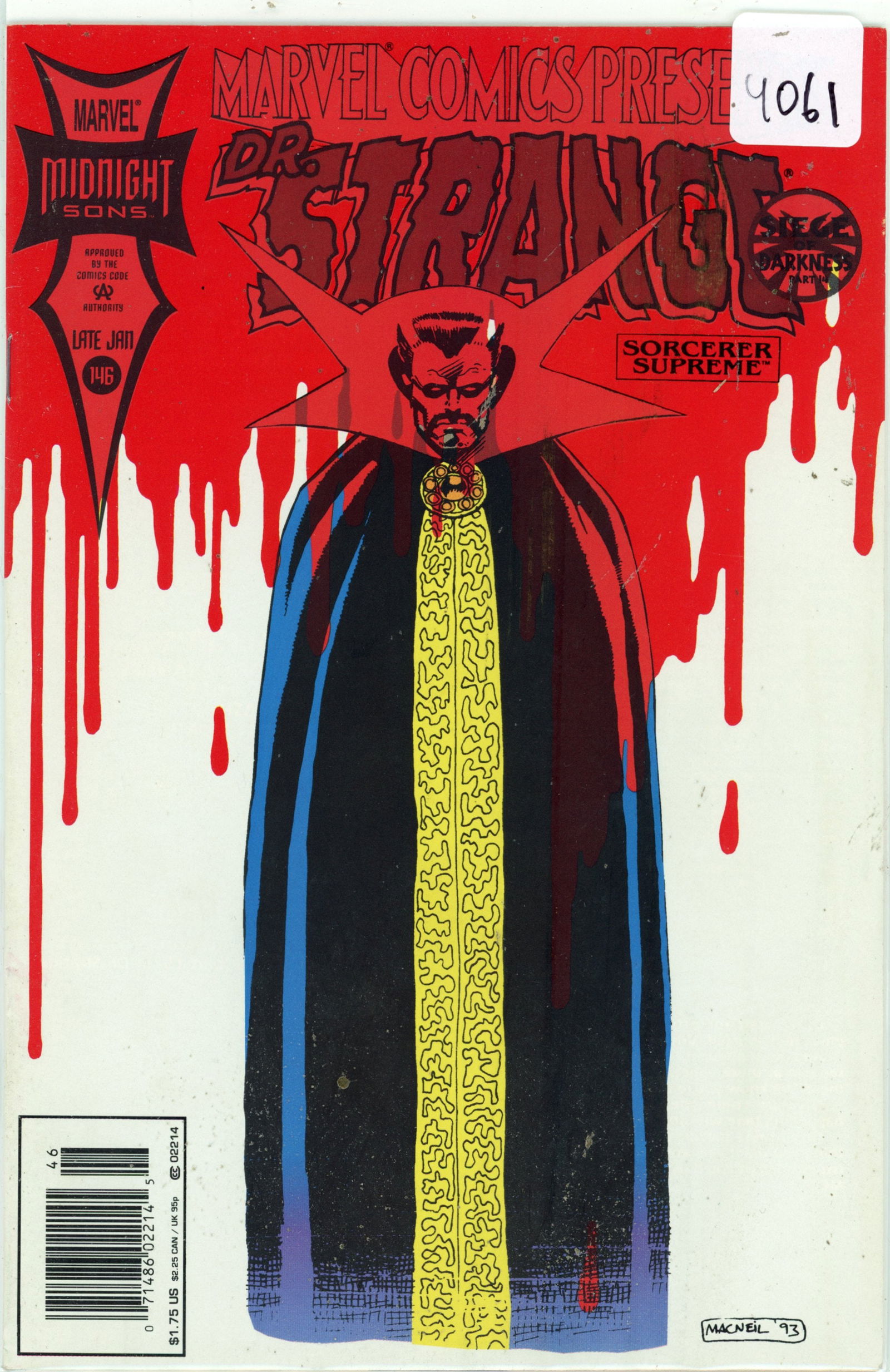 1993 Marvl DR. Strange Issue 146 (1 of 1)