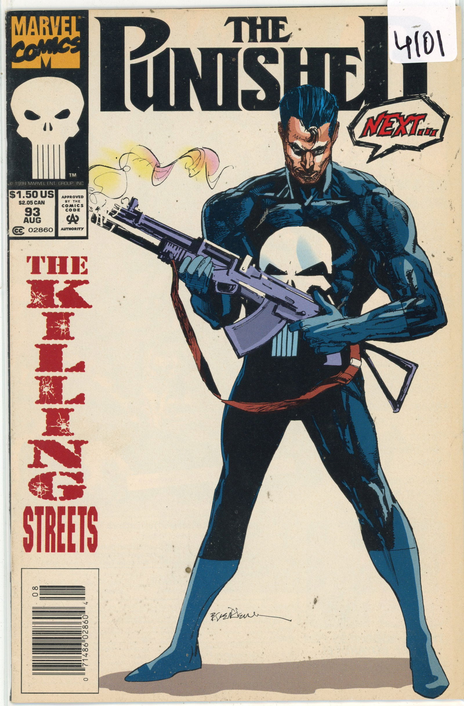 1998 Marvel Punisher Issue 93 (1 of 1)