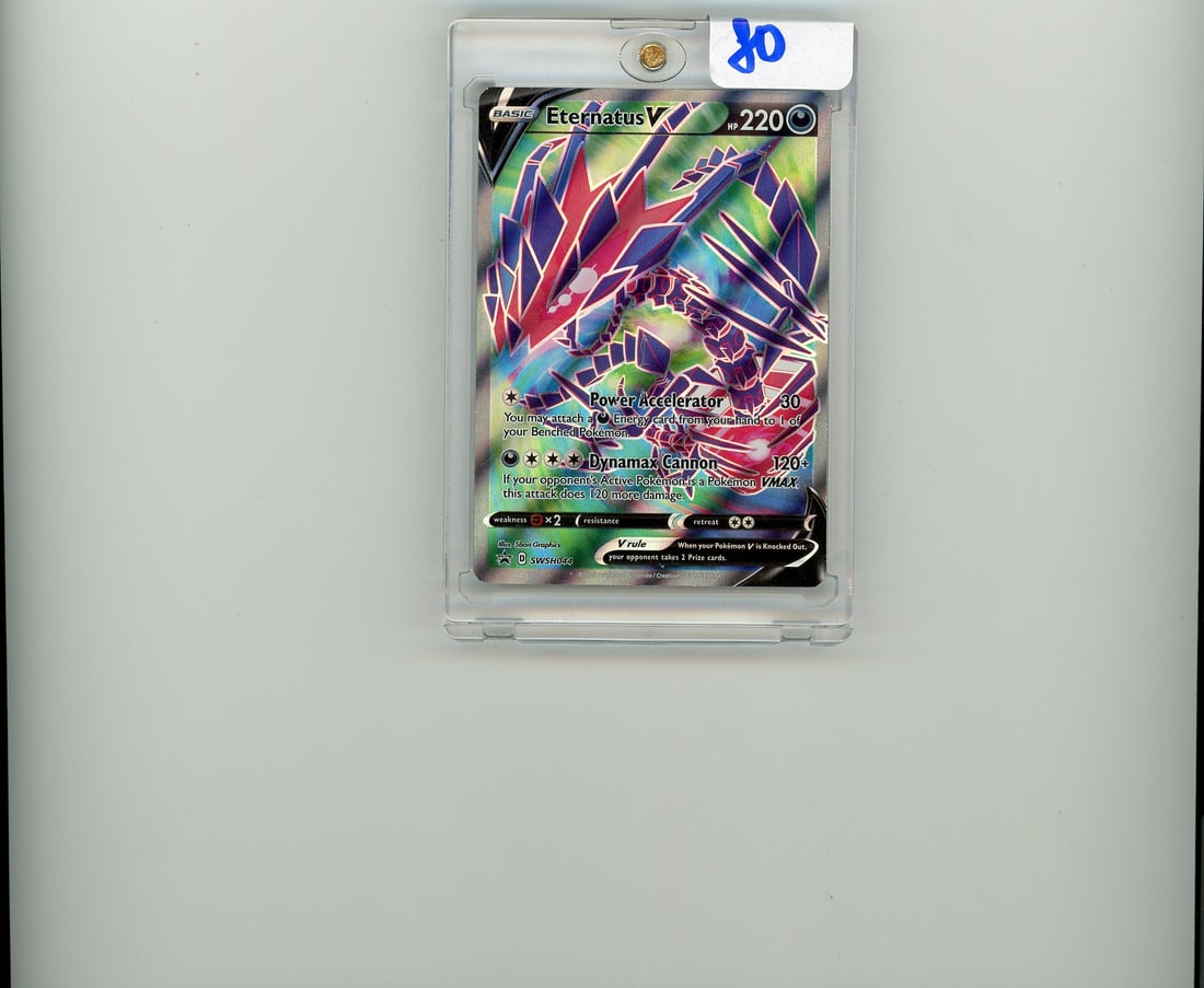 Eternatus V Pokemon Card: Eternatus V Pokemon Card