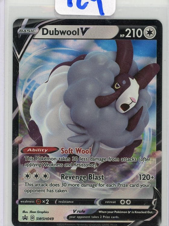 2021 Dubwool V Pokemon: 2021 Dubwool V Pokemon