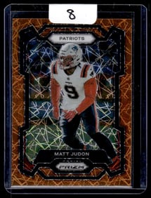 2023 Matt Judon Panini Prizm/Orange Lazer Prizm