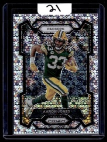 2023 Aaron Jones Panini Prizm/No Huddle Prizm