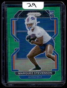 2021 Marquez Stevenson Panini Prizm/Green Prizm RC