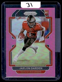 2021 Jaelon Darden Panini Prizm/Purple Prizm RC