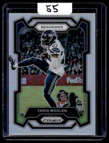 2023 Tariq Woolen Panini Prizm/Silver Prizm