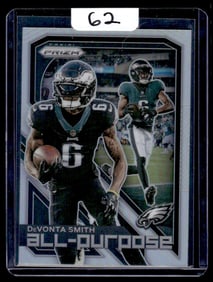 2023 DeVonta Smith Panini Prizm All Purpose/Silver Prizm