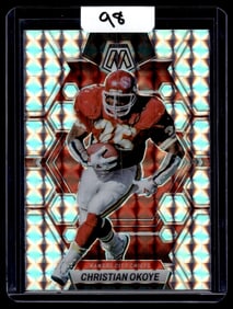 2023 Christian Okoye Panini Mosaic/Mosaic Prizm