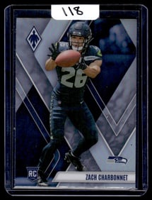 2023 Zach Charbonnet Panini Phoenix/Silver Prizm RC