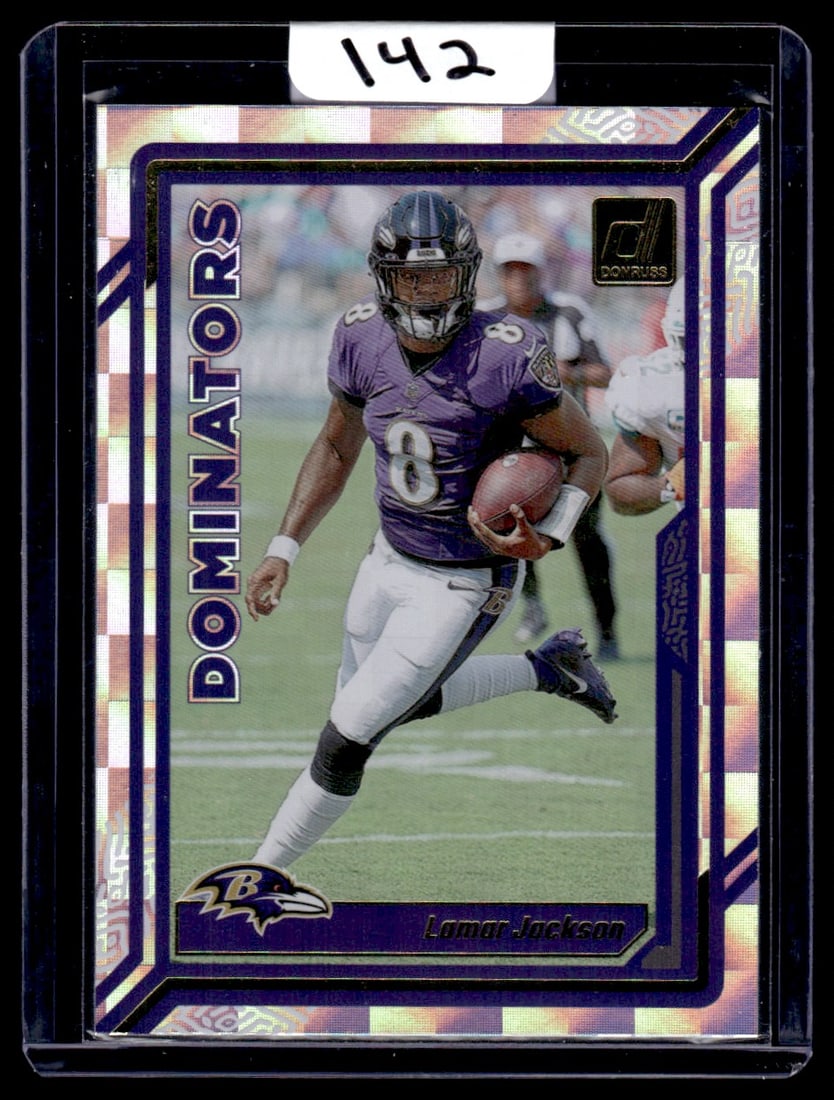 2023 Lamar Jackson Panini Donruss Dominators (1 of 1)