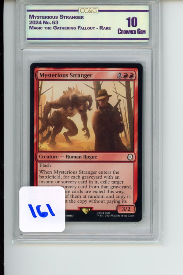 Lot of 3 CC&G Graded Magic the Gathering Cards: Lot of 3 CC&G Graded Magic the Gathering Cards