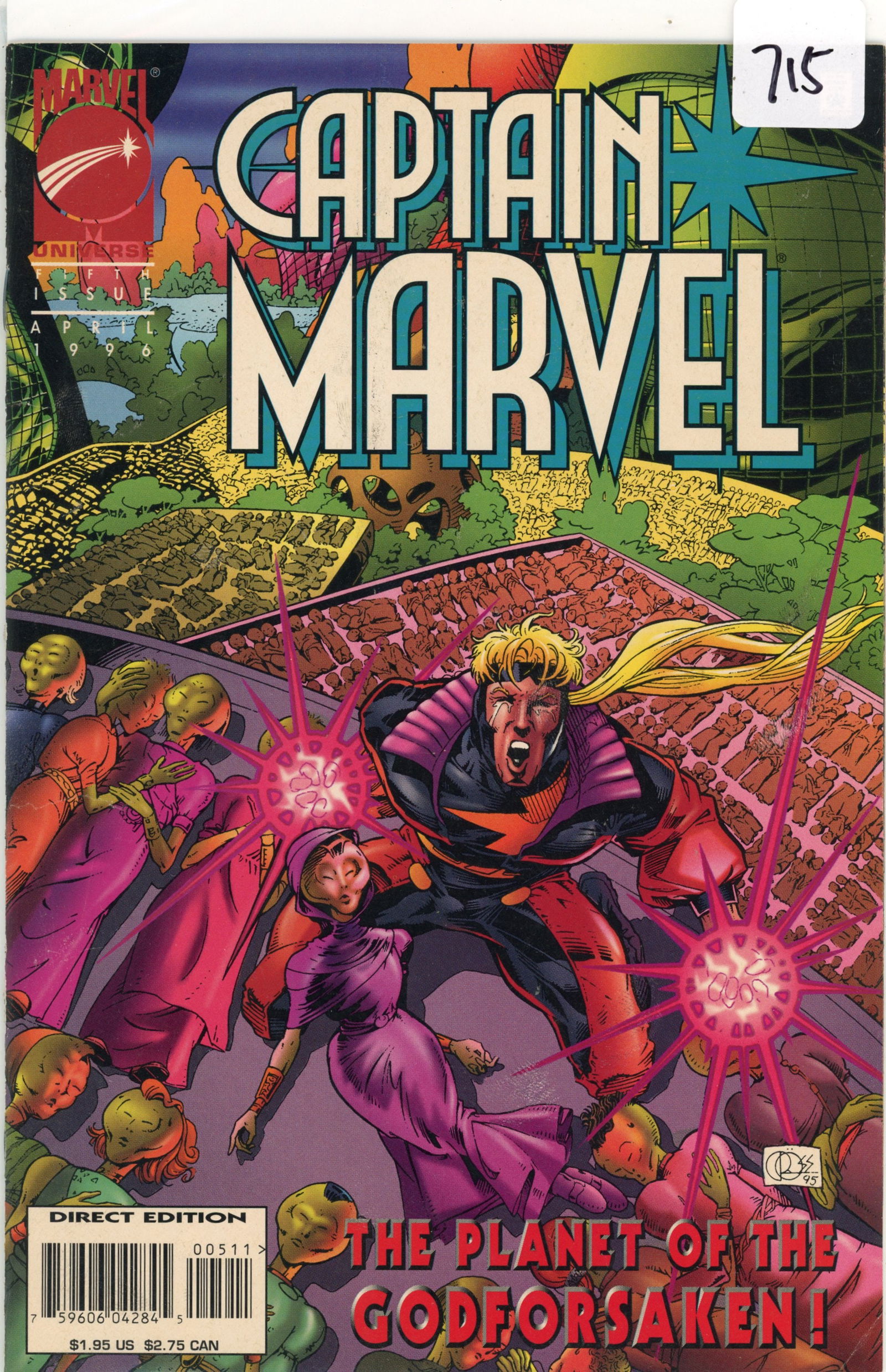 1996 Marvel Captain Marvel Issue 5 (1 of 1)