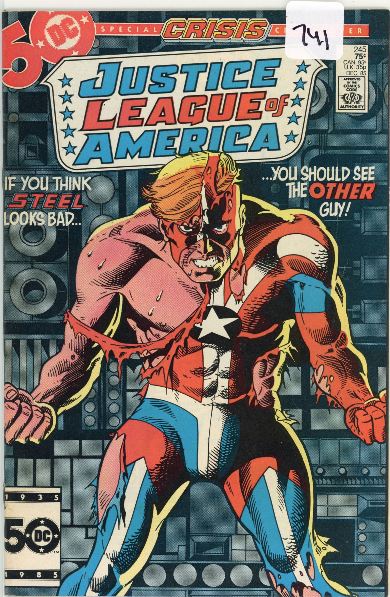 1985 DC Justice League Issue 245 (1 of 1)