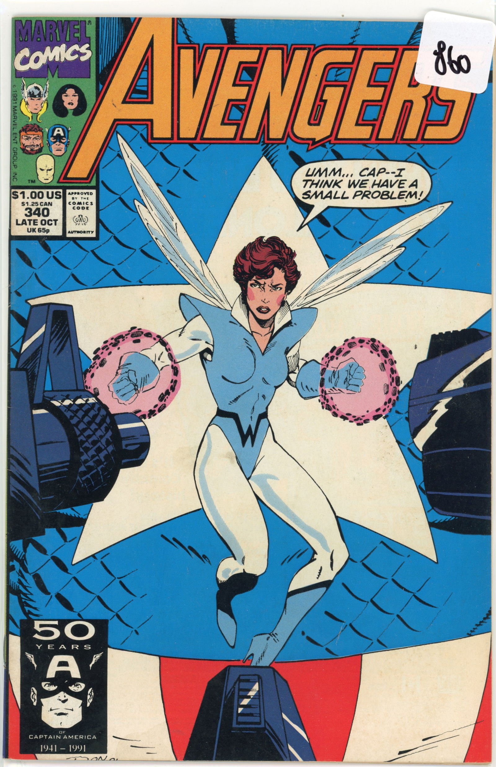 1991 Marvel Avengers Issue 340 (1 of 1)