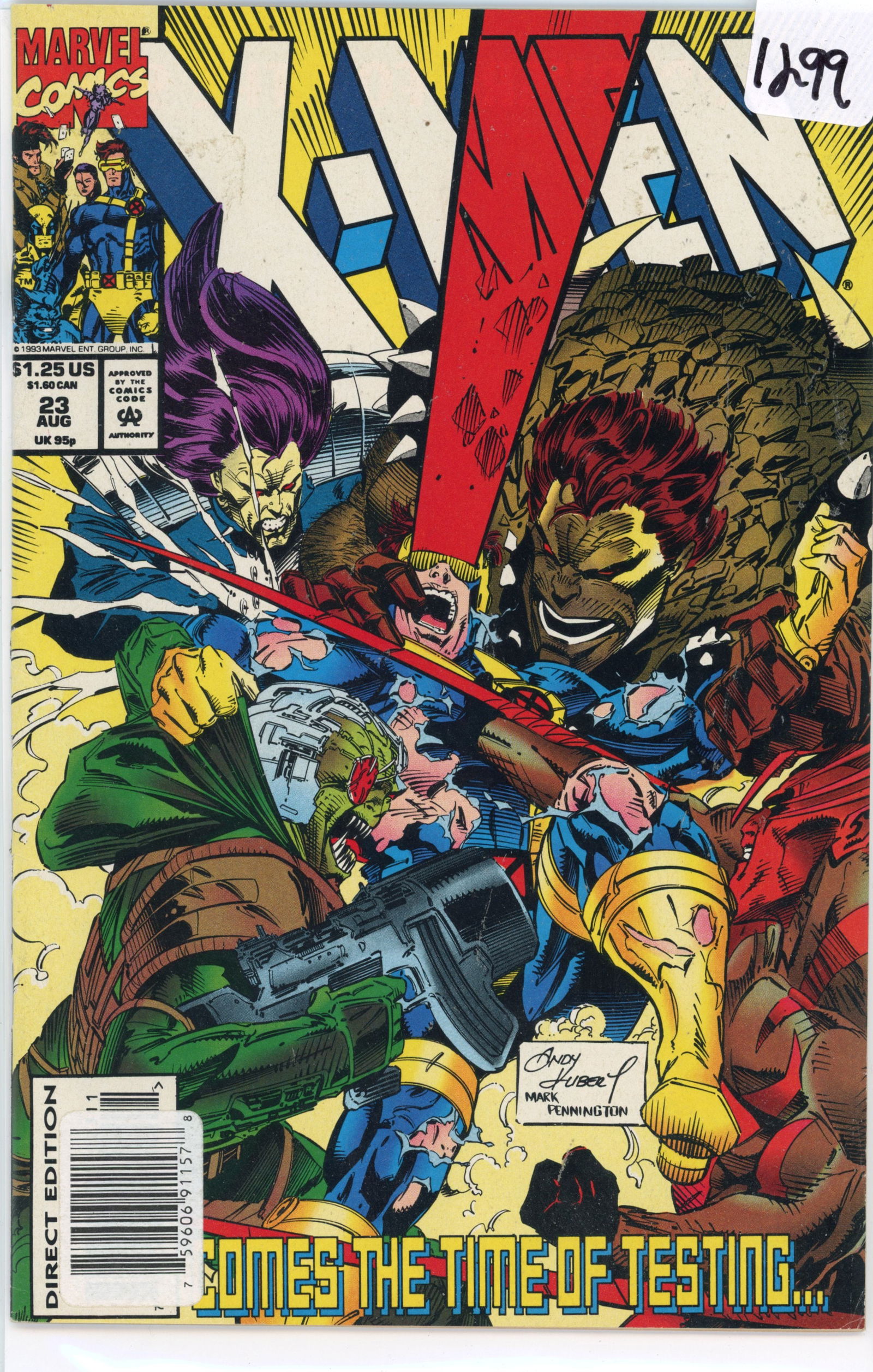 1993 Marvel X-Men Issue 23 (1 of 1)