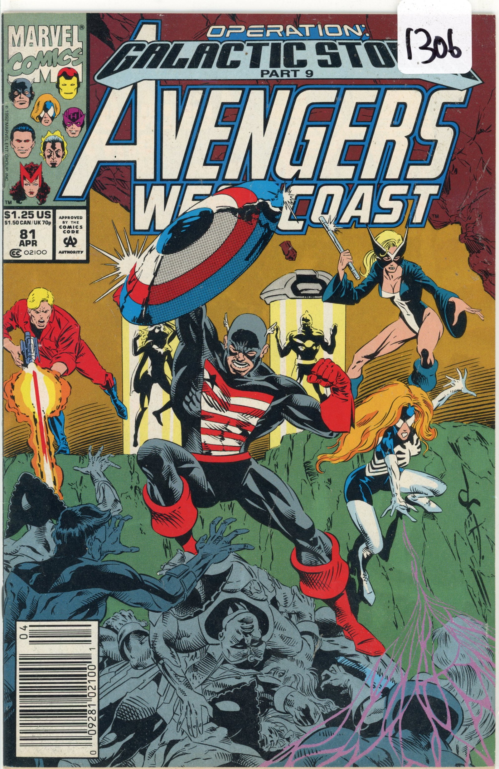 1992 Marvel The Avengers Issue 81 (1 of 1)