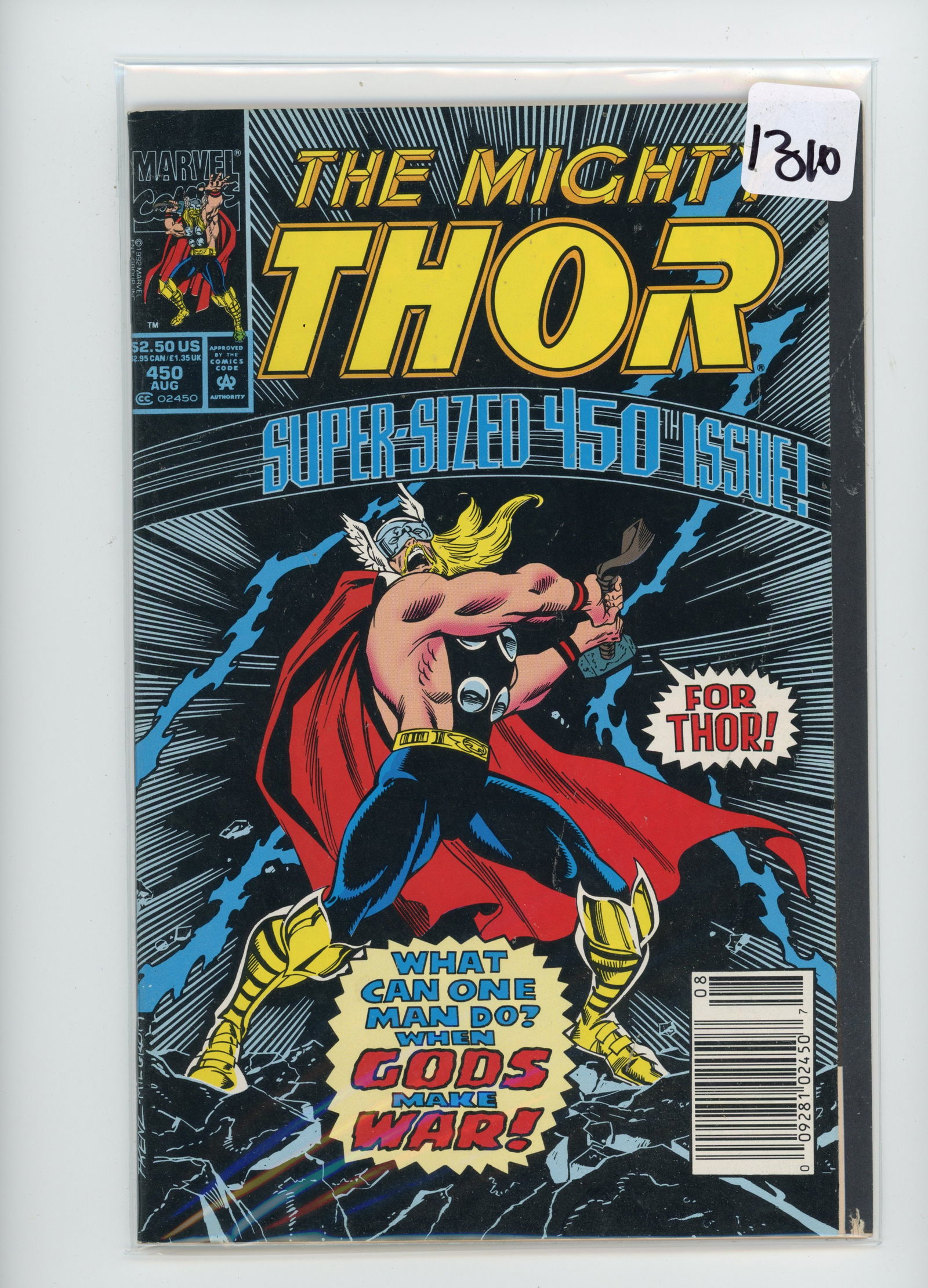 1992 Marvel Thor Issue 450 (1 of 1)