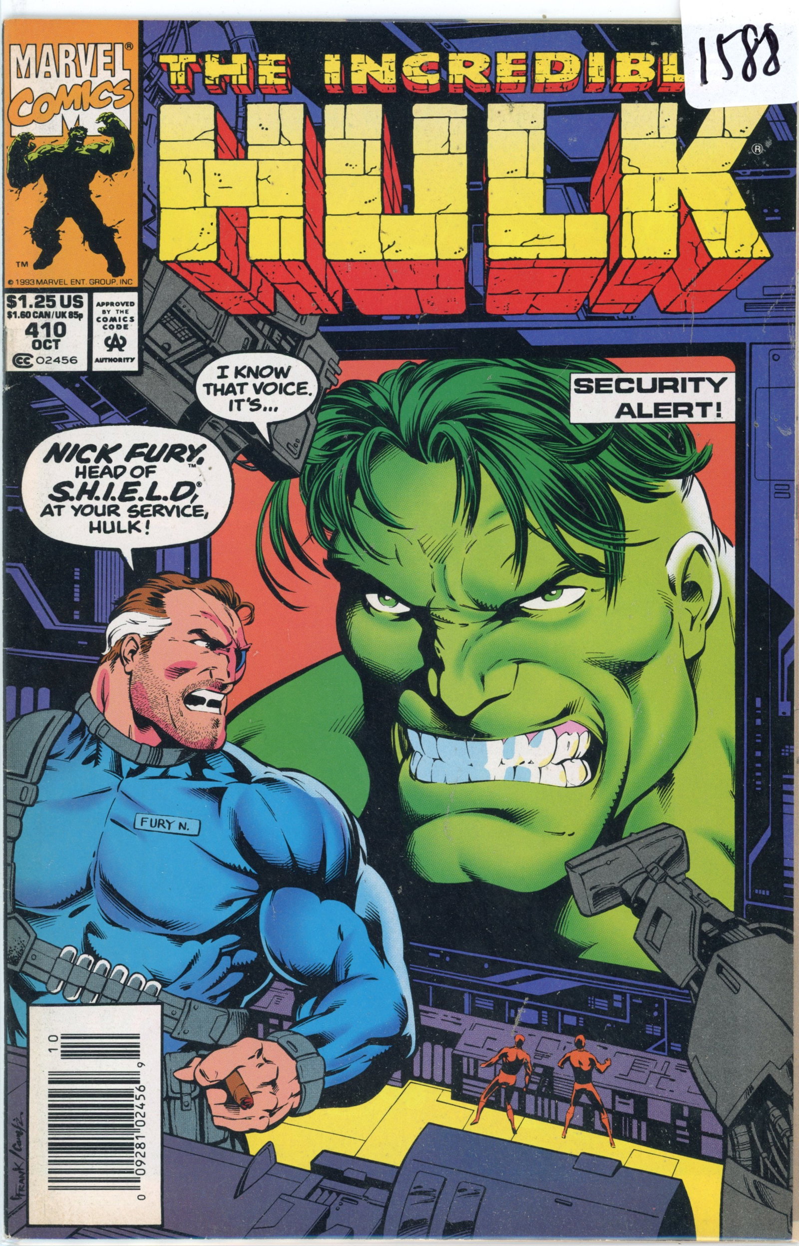 1993 Marvel Hulk Issue 410: 1993 Marvel Hulk Issue 410