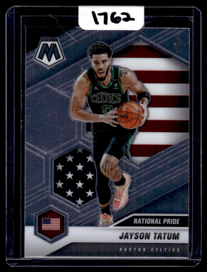 2020-21 Jayson Tatum Panini Mosaic Natoinal Pride (1 of 1)