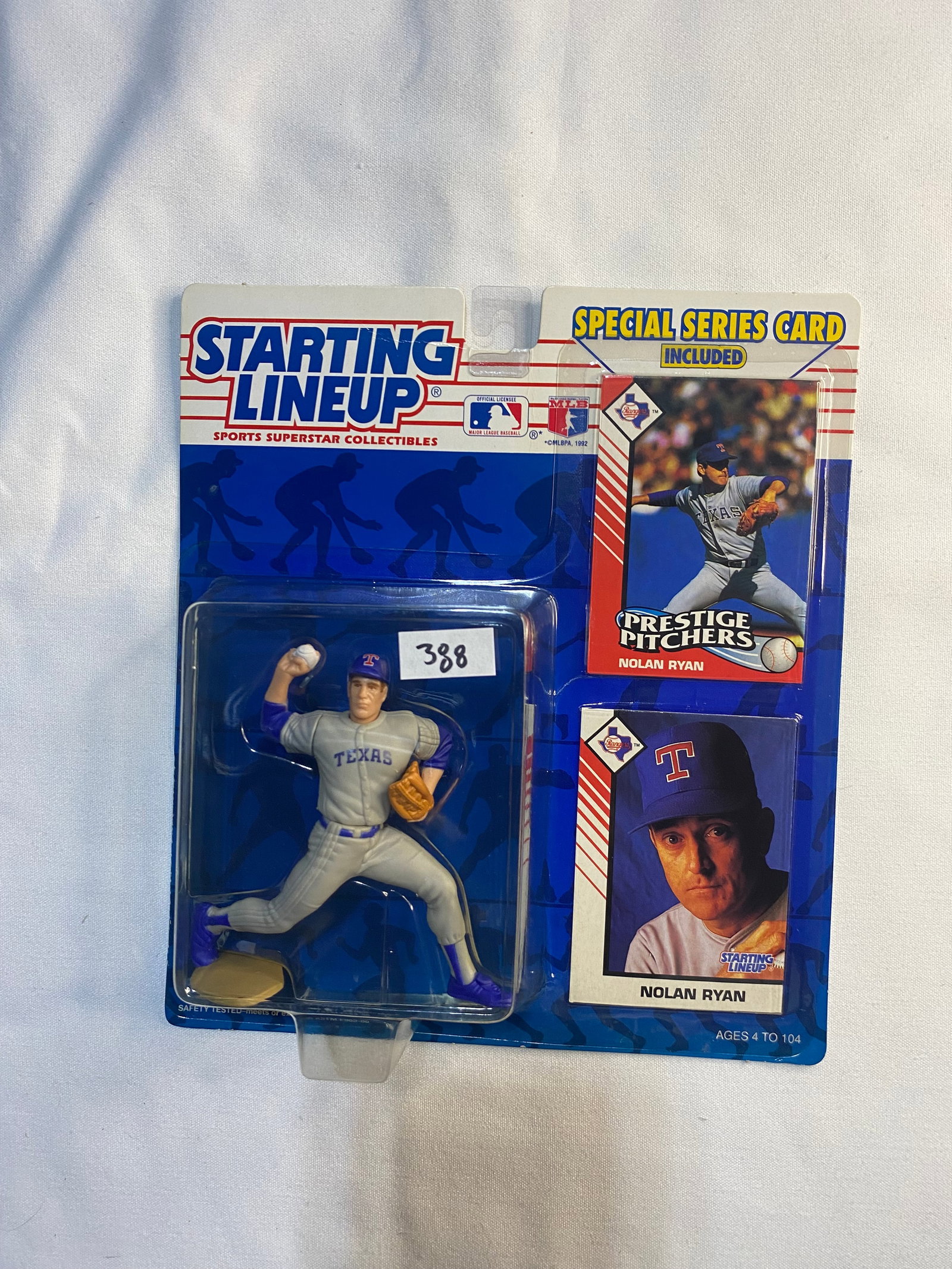1993 Starting Lineup Nolan Ryan - Special Series Card Included (1 of 1)