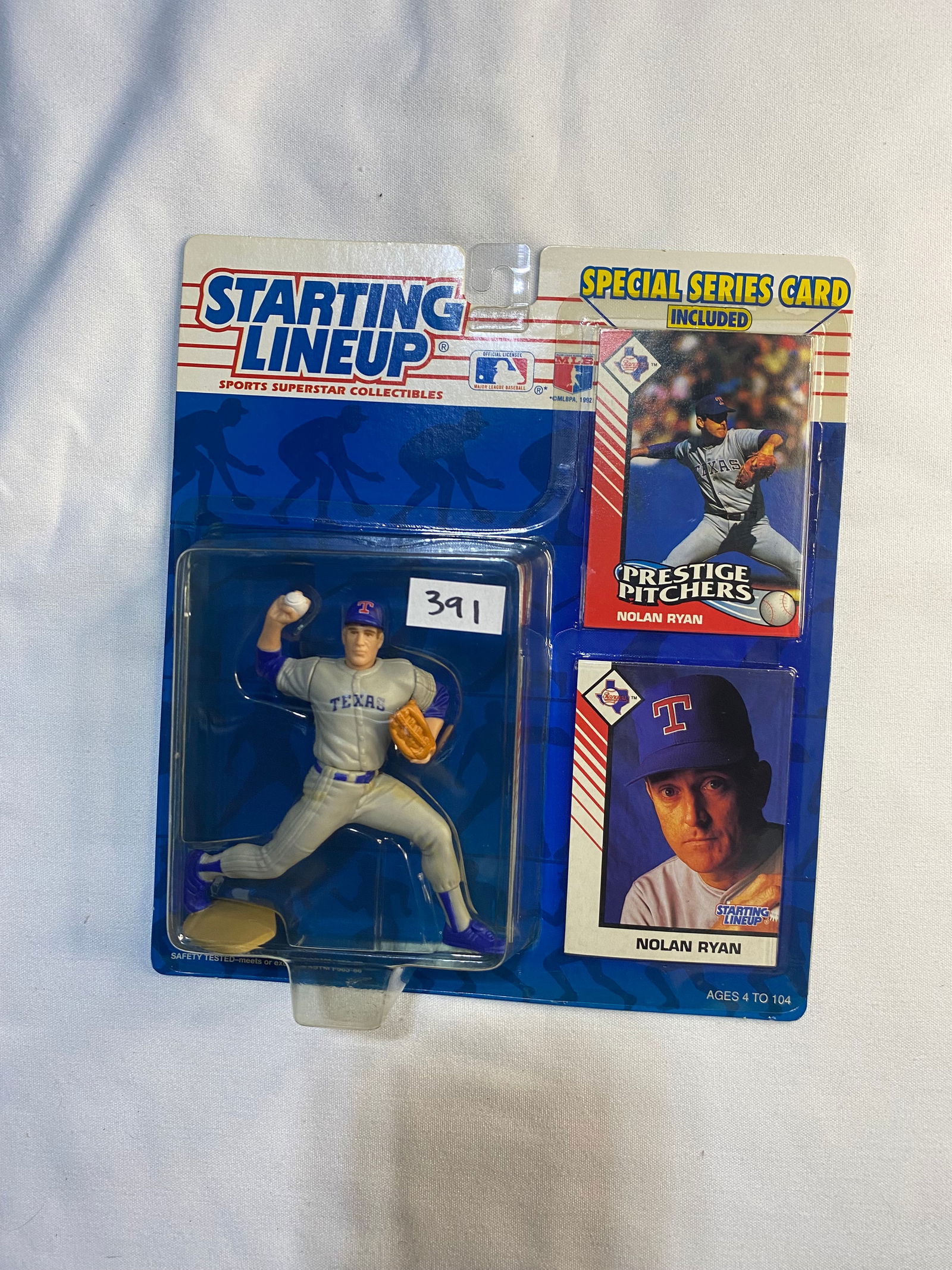 1993 Starting Lineup Nolan Ryan - Special Series Card Included (1 of 1)