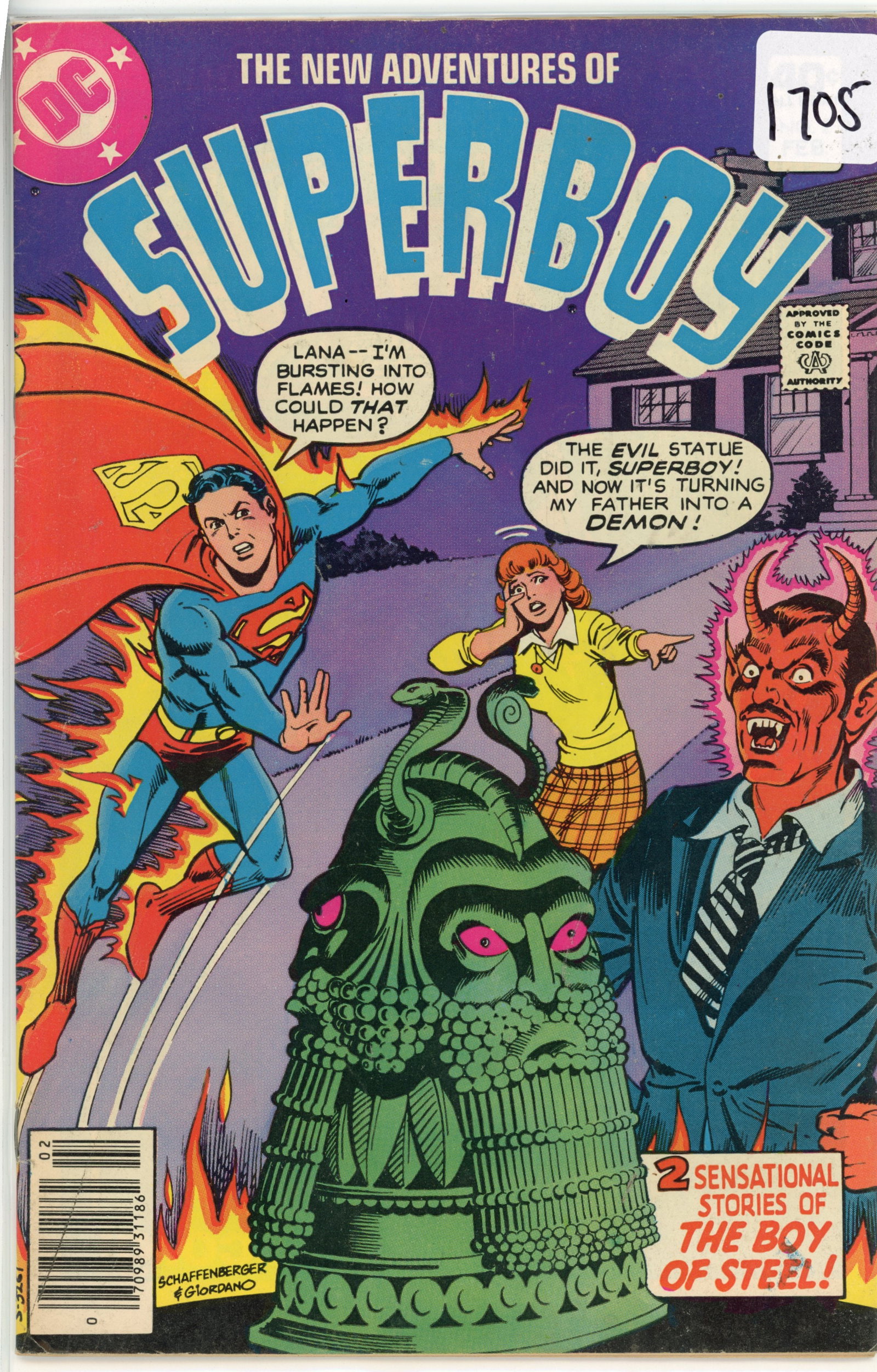 1982 DC Superboy Issue 4 (1 of 1)