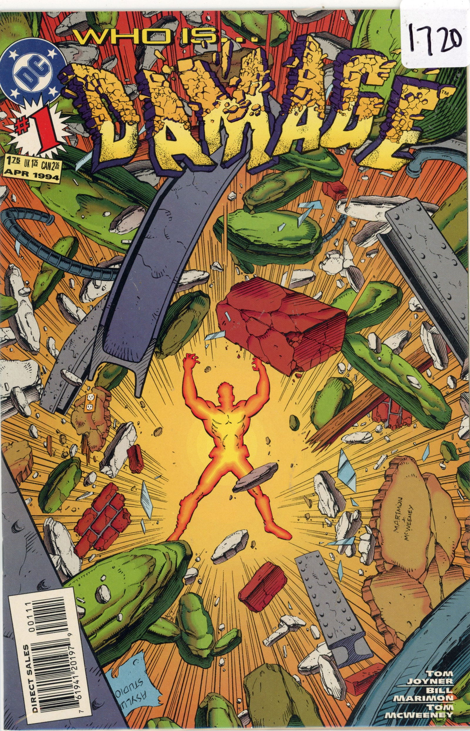 1994 DC Damage Issue 1 (1 of 1)