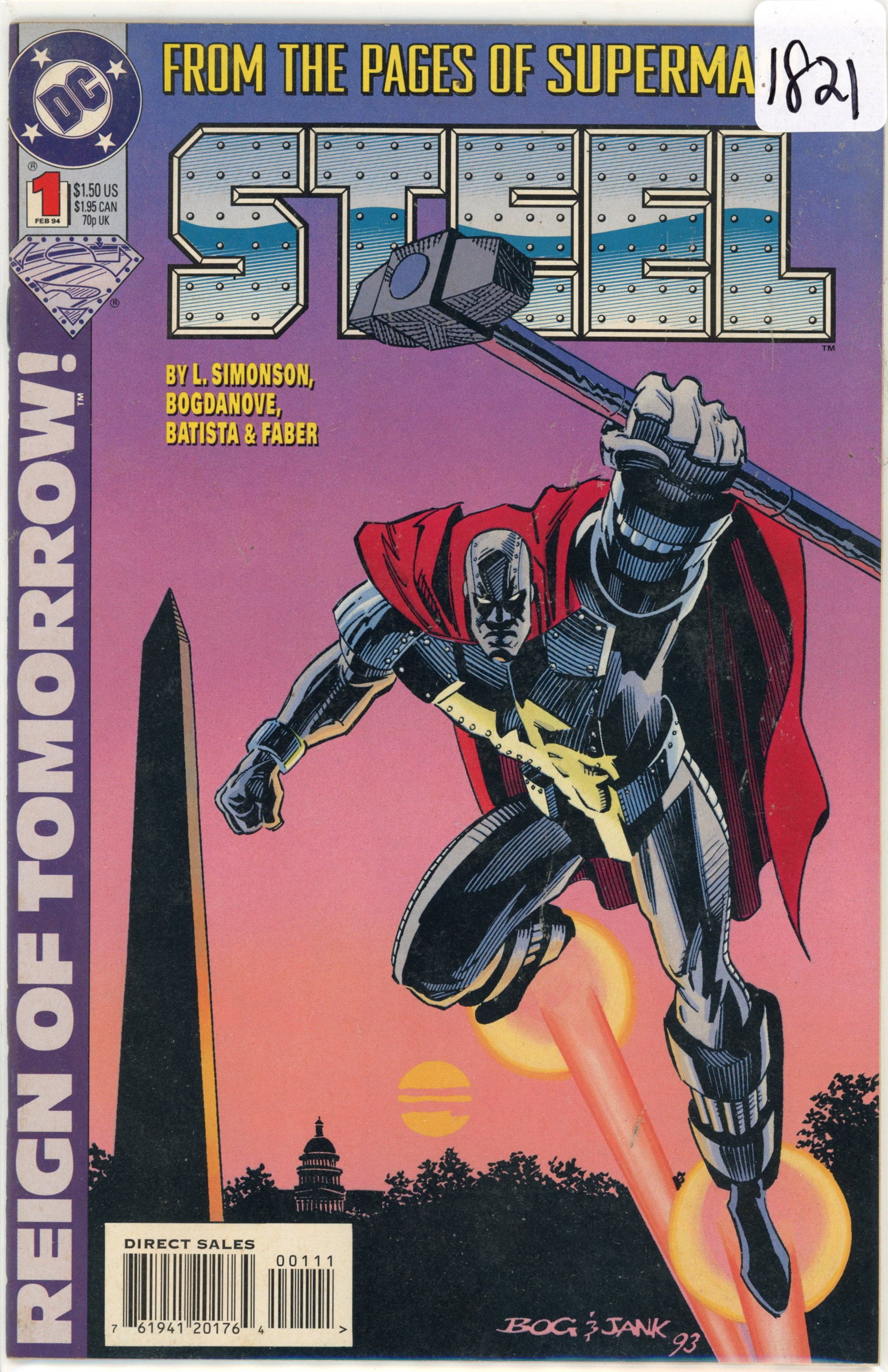 1994 DC Steel Issue `1 (1 of 1)
