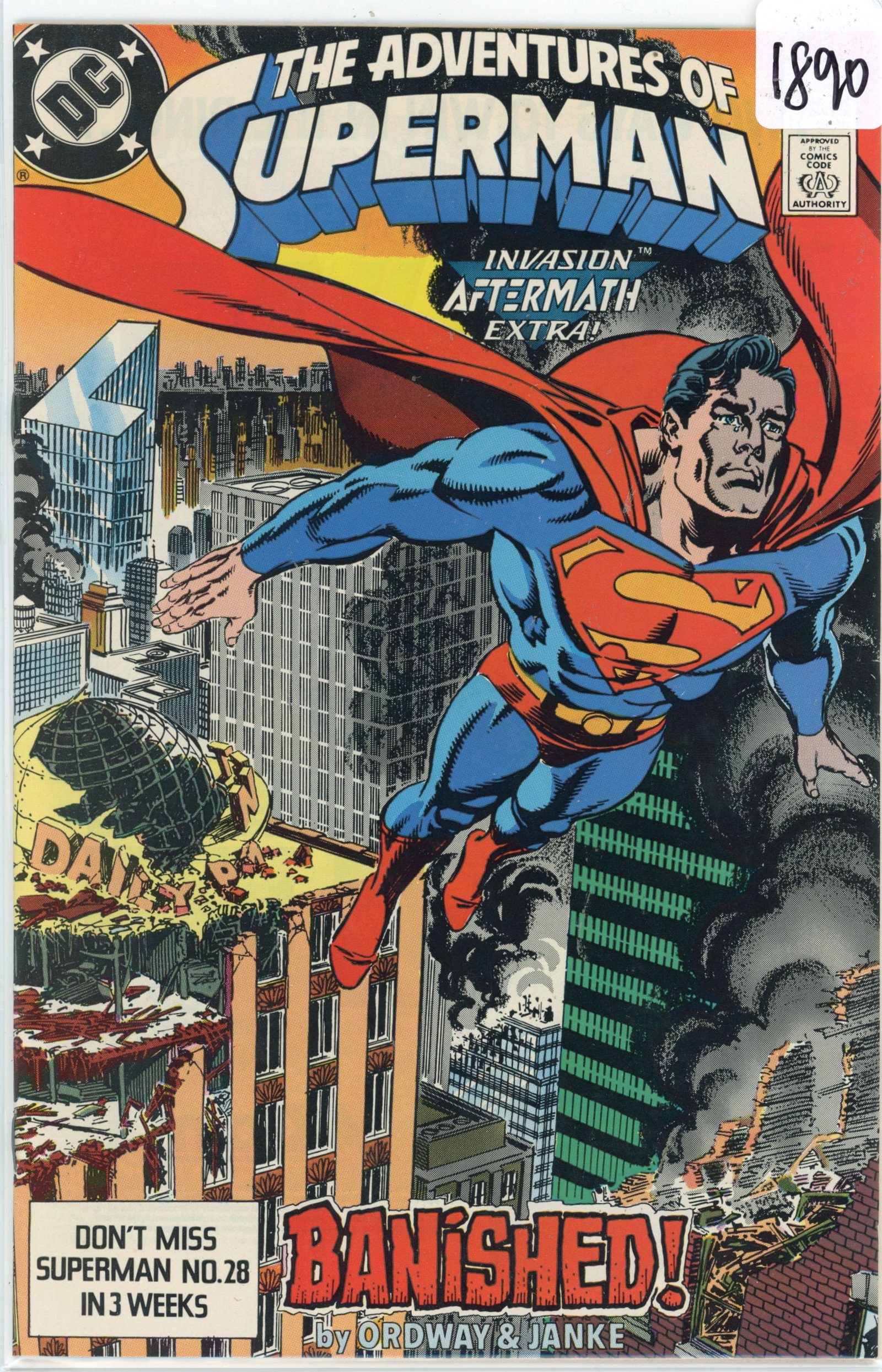 1989 DC Superman Issue 450 (1 of 1)