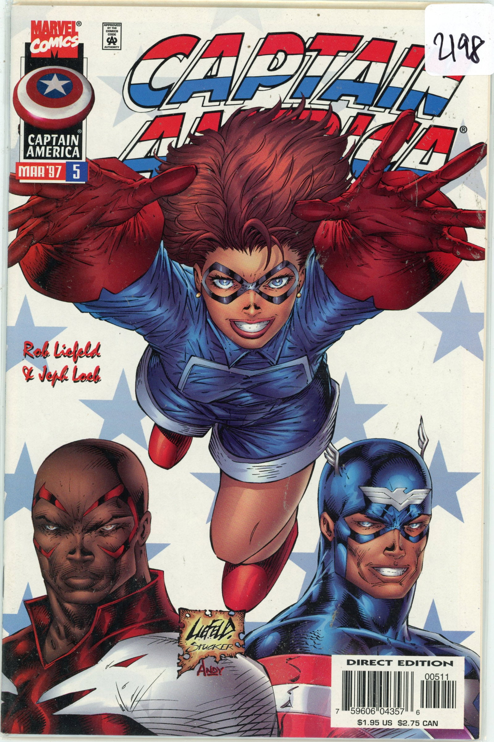 1997 Marvel Captain America Issue 5 (1 of 1)