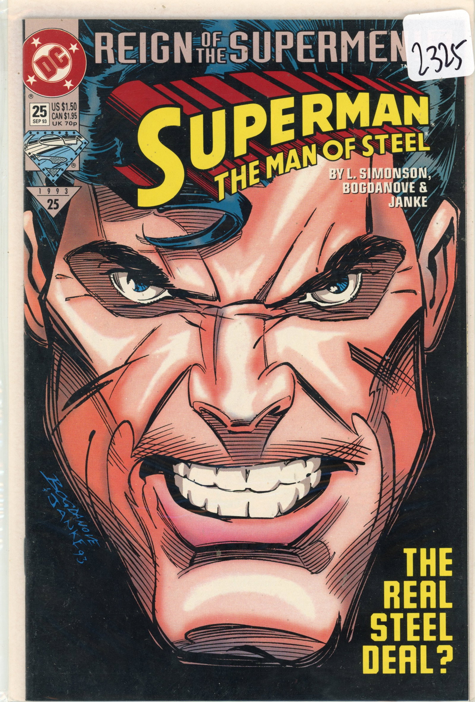 1993 DC Superman Issue 25 (1 of 1)