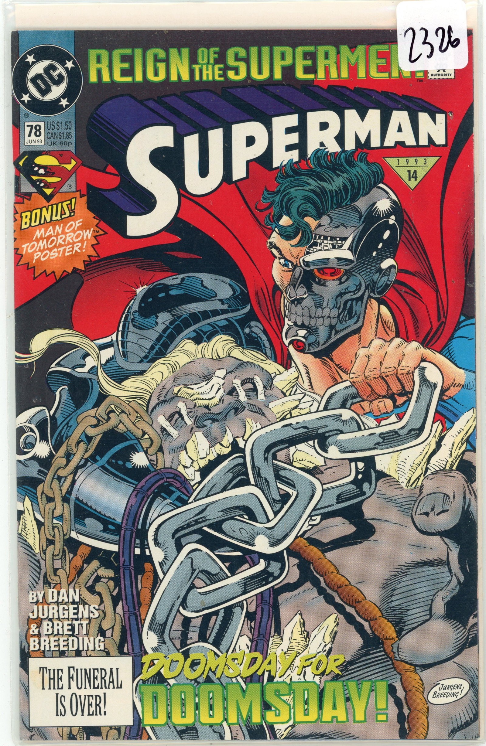 1993 DC Superman Issue 78 (1 of 1)