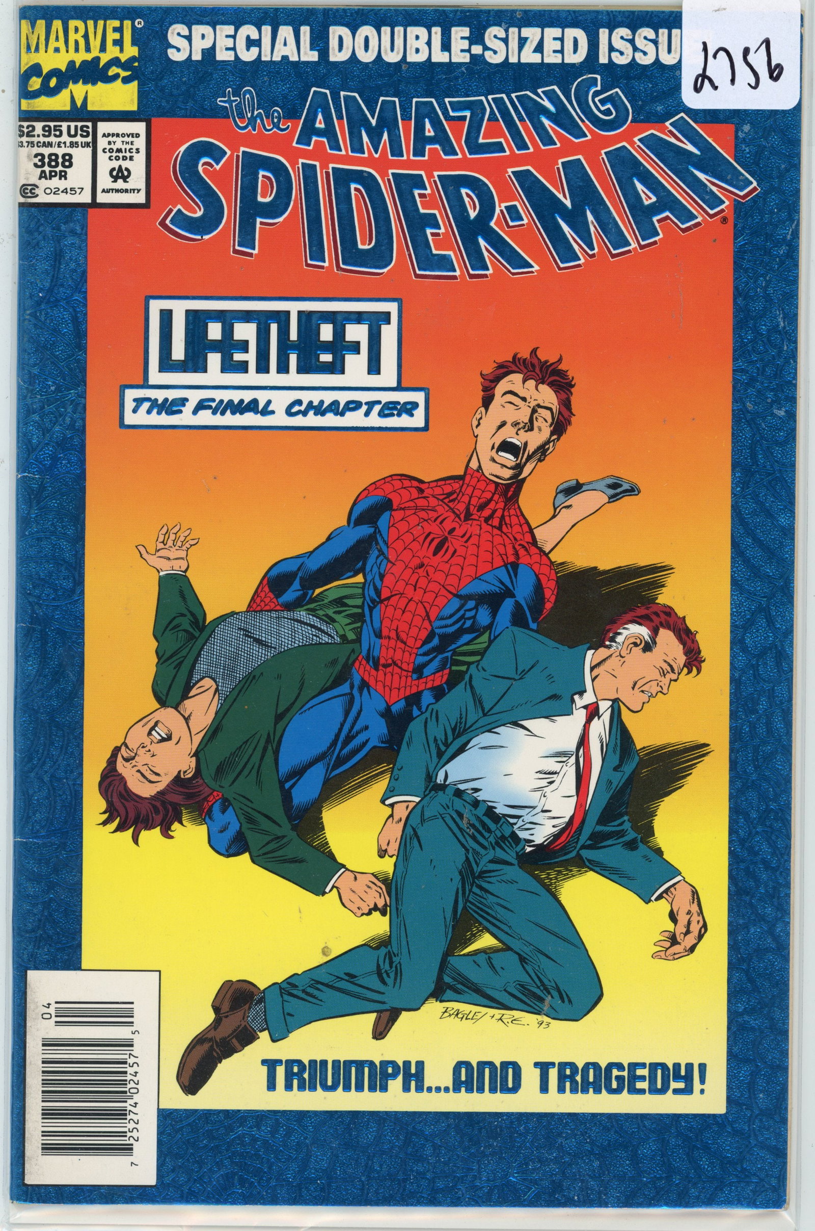 1993 Marvel Spiderman Issue 388 (1 of 1)
