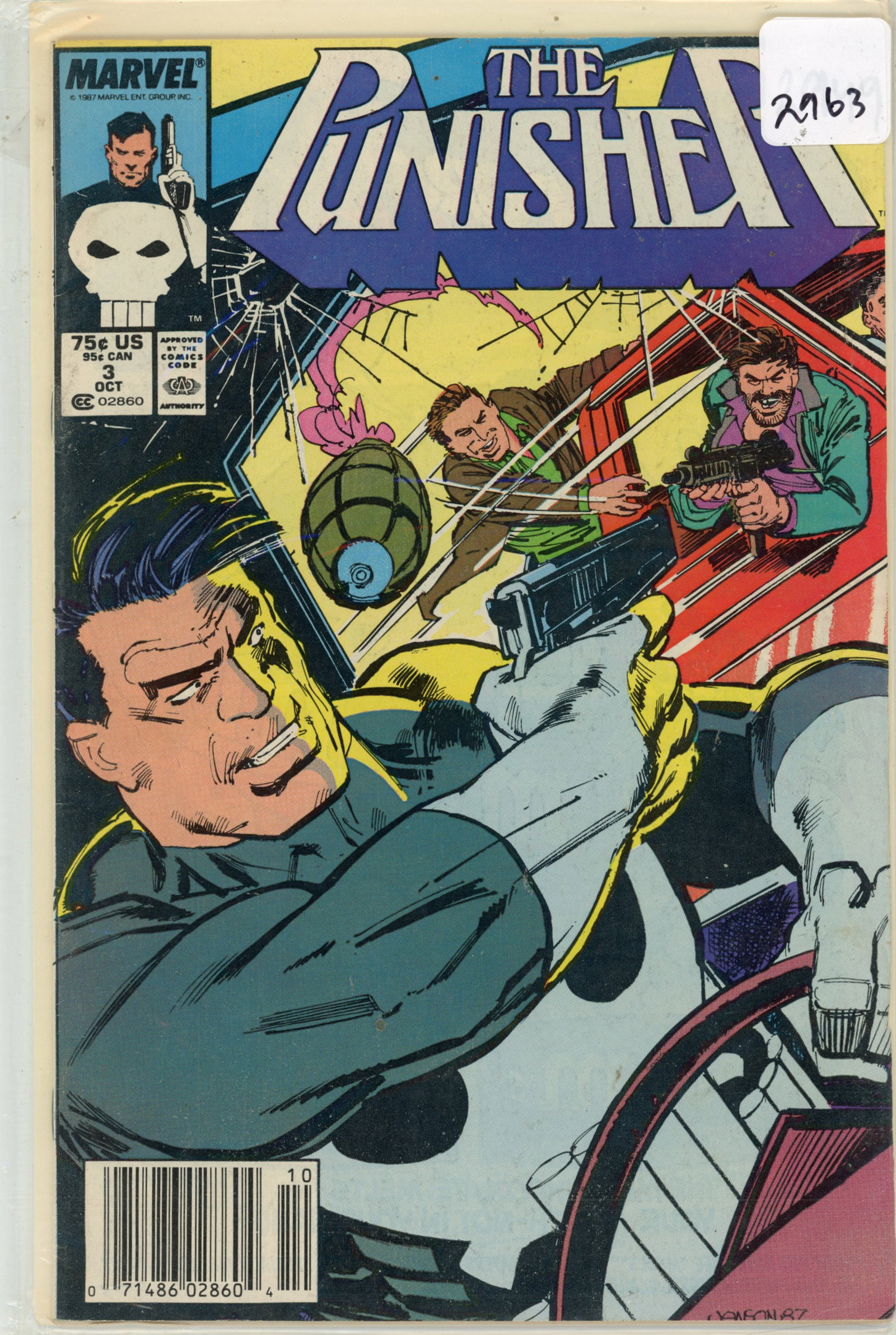1987 Marvel The Punisher Issue 3 (1 of 1)