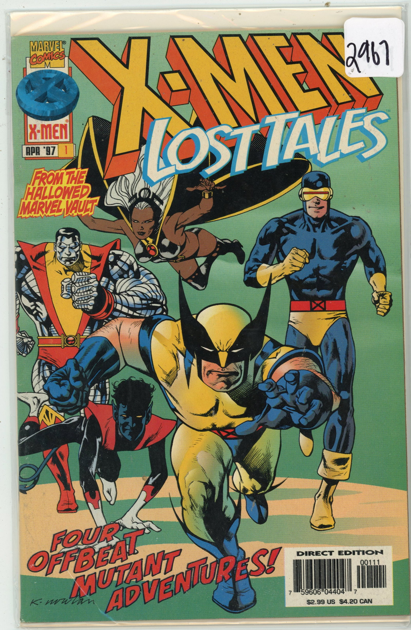 1997 Marvel X-Men Issue 1 (1 of 1)