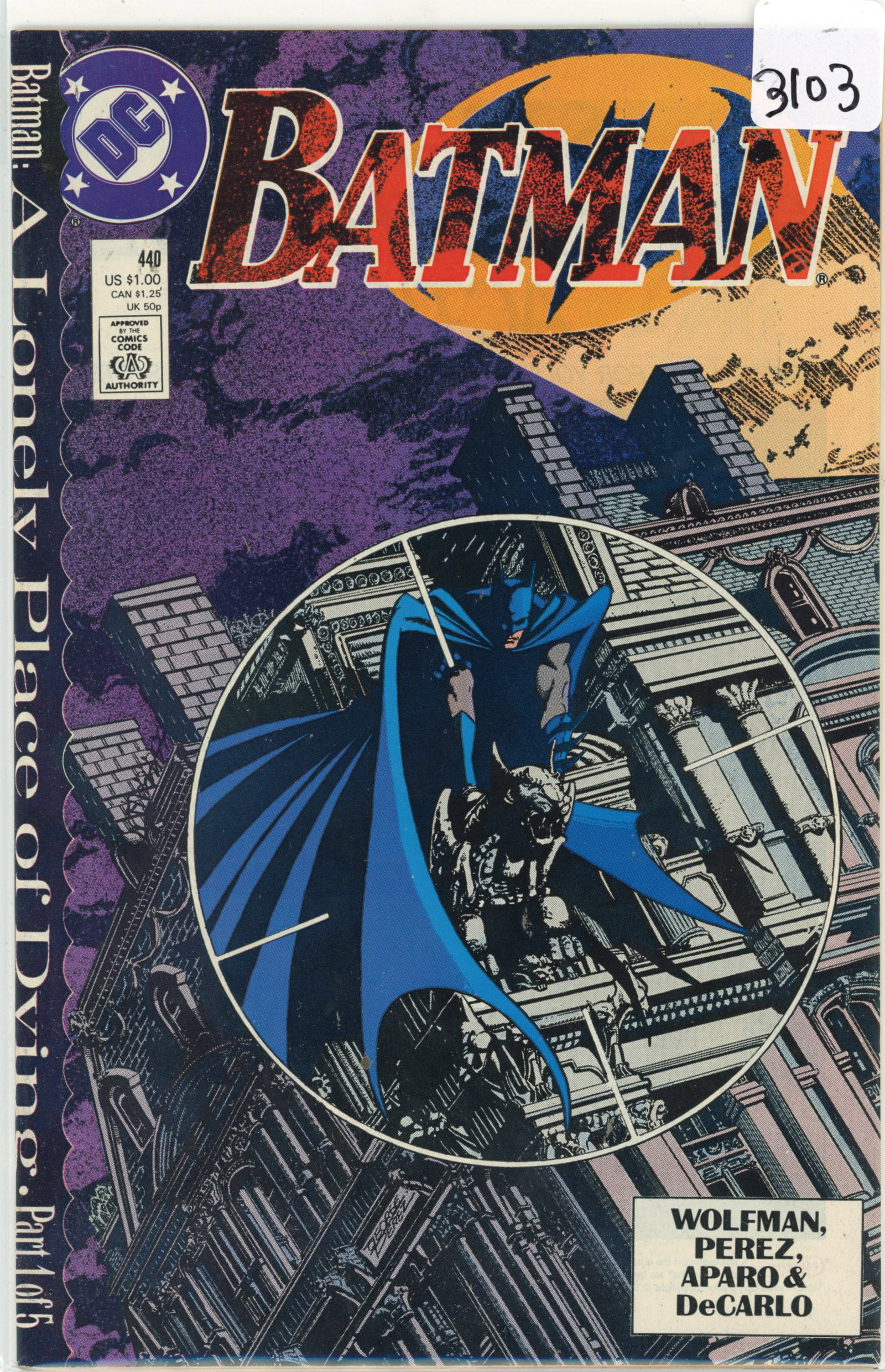 1990 DC Batman Issue 440 (1 of 1)